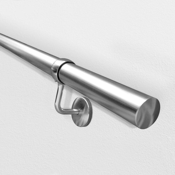 Handrail Kit - Interior Use - 3600mm - Brushed Chrome - tradefit - Featured Image