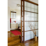 Top Hung Straight Sliding Single Door Kit - Max Weight 100kg - Max Door Width 1250mm - 2.4m Track - tradefit - 3