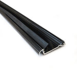 Door Threshold Seal - 56mm Inward Opening - 1829mm - Black - tradefit - 1