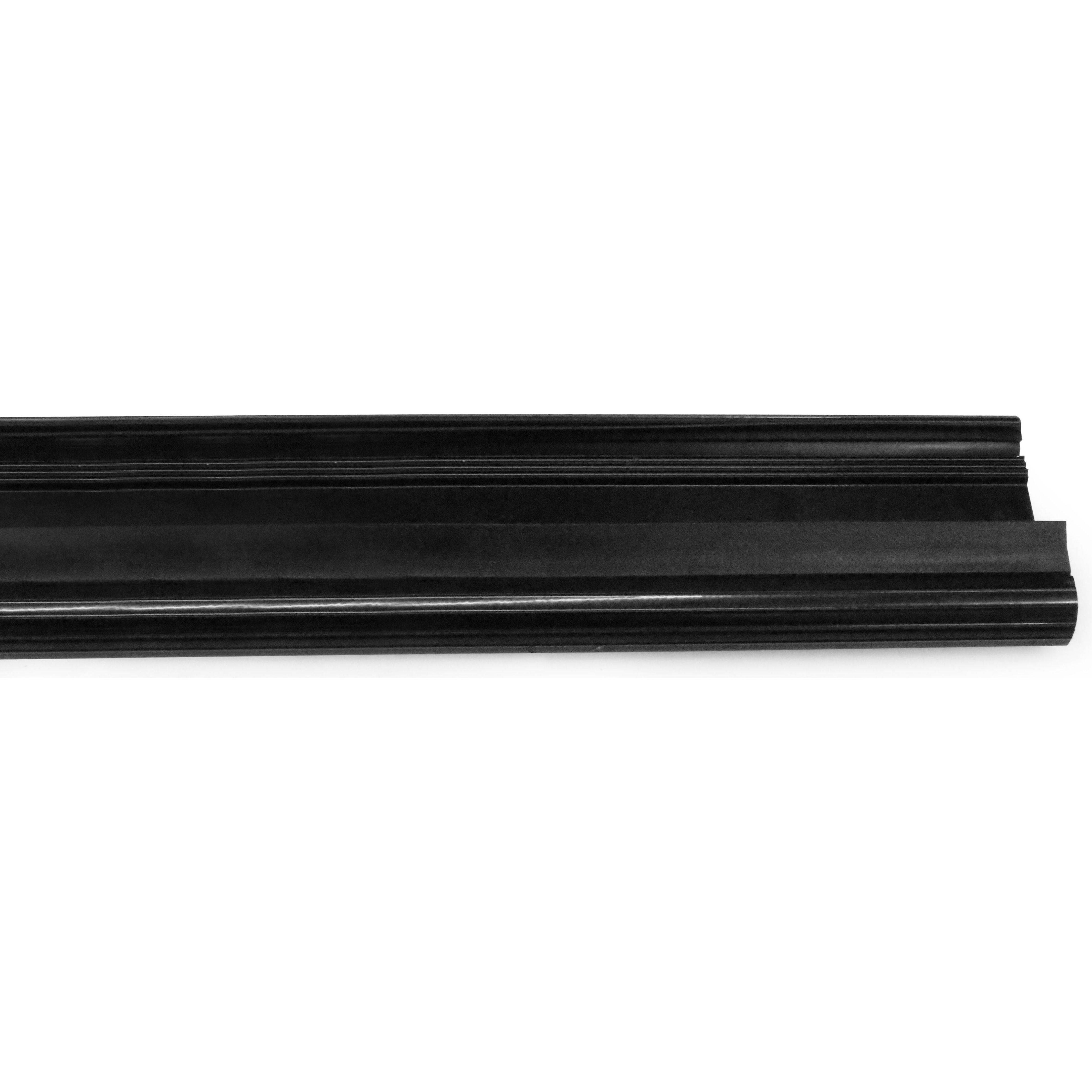 Door Threshold Seal 56mm Inward Opening 914mm Black tradefit