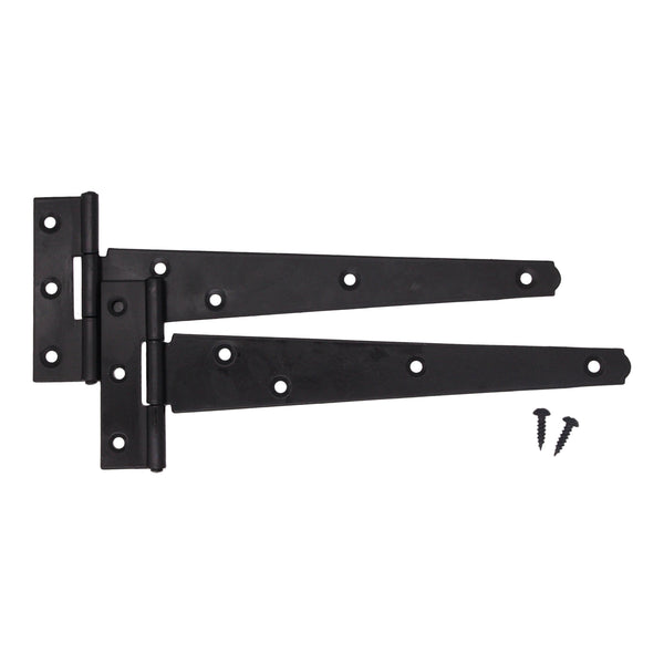 Medium Tee Door and Gate Hinge - 18 inch - Black - tradefit - Featured Image