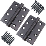 Black Fire Door Hinges - 4 Inch/102mm - Grade 13 Steel Ball Bearing - Pack 2 - tradefit - 6
