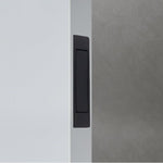Sliding Pocket Door Edge Pull - 90mm x 18mm x 14mm Deep - Matt Black - tradefit - 5