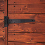 Medium Tee Door and Gate Hinge - 18 inch - Black - tradefit - 5