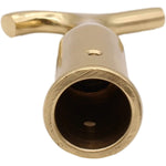 Traditional Sash Pole Hooks for Windows & Blinds - 110mm - Polished Brass - tradefit - 3