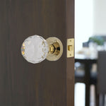 Glass Mortice Door Knob - Polished Brass - tradefit - 5