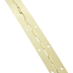 Continuous Piano Hinge - 1830x32x0.7mm - Brass Plated Steel - Pack of 1 - tradefit - 5