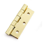 PVD Brass Fire Door Hinges - 3 Inch/76mm - Grade 7 Steel Ball Bearing - Pack 2 - tradefit - 6