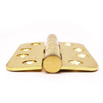 PVD Brass Fire Door Hinges - 4 Inch/102mm - Grade 13 Steel Ball Bearing - Pack 2 - Radius - tradefit - 6