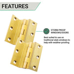 Rebated Cranked Stormproof 2.5