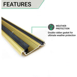 Door Threshold Seal - 56mm Inward Opening - 914mm - Gold - tradefit - 3