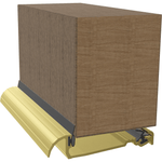 Door Threshold Seal - 56mm Inward Opening - 914mm - Gold - tradefit - 6