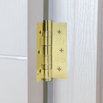 PVD Brass Fire Door Hinges - 3 Inch/76mm - Grade 7 Steel Ball Bearing - Pack 2 - tradefit - 7