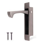 Sliding Pocket Door Edge Pull - 90mm x 18mm x 14mm Deep - Matt Bronze - tradefit - 1