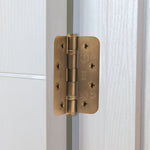 Bronze Fire Door Hinges - 4 Inch/102mm - Grade 13 Steel Ball Bearing - Pack 2 - Radius - tradefit - 7