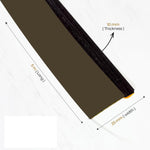 Surface Self Adhesive Intumescent Fire Door Seal Strip Fire Smoke Draft and Insect Protection - 5.2m - Brown - tradefit - 2