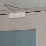 Universal Overhead Fire Door Closer Dual Handed Push or Pull Side DA + BC – Power Size 2 - 4 - Polished Chrome - tradefit - 7