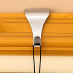 Chrome Picture Rail Hook Moulding Dado - Polished Chrome - Pack of 10 - tradefit - 2