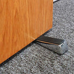 Polished Chrome Door Wedge - 120mm - tradefit - 5