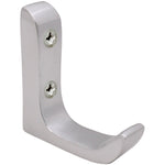 Aluminium Heavy Duty Architectural Robe / Coat Hook - 60mm - SAA Satin - tradefit - 1