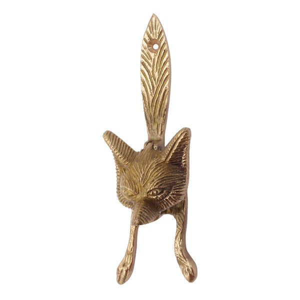 Fox Head Door Knocker - Polished Brass - tradefit - Featured Image