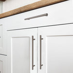 T - Bar Cupboard Dee Handle 156x12mm 96mm Centres Brushed Nickel - tradefit - 7