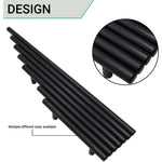 T - Bar Cupboard Dee Handle 348x12mm 288mm Centres Matt Black - tradefit - 6