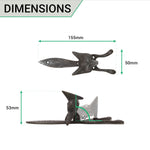 Fox Head Door Knocker - Antique Iron - tradefit - 3