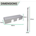 Fire Door Closer - Power Size 3 - 6 - Silver - tradefit - 4