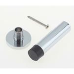Projection Wall Mounted Door Stop - 70mm Projection - Polished Chrome - tradefit - 5