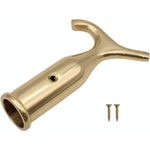 Traditional Sash Pole Hooks for Windows & Blinds - 110mm - Polished Brass - tradefit - 4