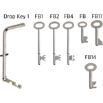 FB Master Key Set 3 - Zinc Plated - tradefit - 2