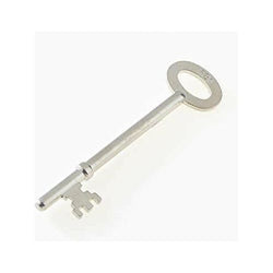 FB1 Fire Brigade Deadlock Keys BULK PACK - Zinc Plated - Pack 10 Keys - tradefit