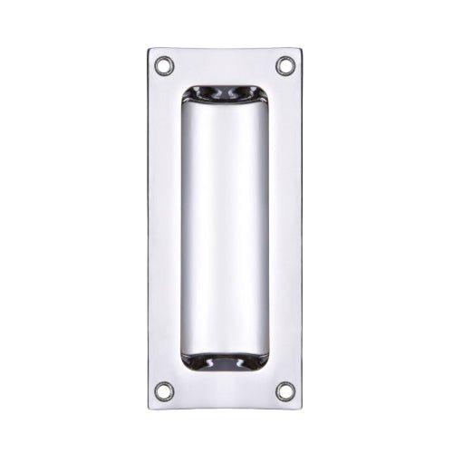 Rectangular Flush Cabinet Door Pull - 75mm - Polished Chrome - tradefit - Featured Image