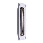 Rectangular Flush Cabinet Door Pull - 75mm - Polished Chrome - tradefit - 2