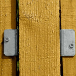 Fence Panel Clips/Trellis Clip Bracket - 44mm - Galvanised - Pack of 10 - tradefit - 6