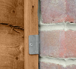 Fence Panel Clips/Trellis Clip Bracket - 44mm - Galvanised - Pack of 10 - tradefit - 5