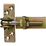 Heavy Duty Adjustable Gate Hinge Single 400mm Strap Hinge - Zinc Plated - tradefit - 2