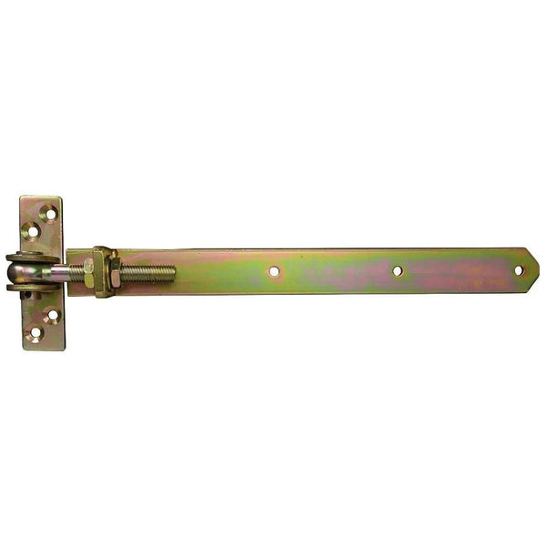 Heavy Duty Adjustable Gate Hinge Single 400mm Strap Hinge - Zinc Plated - tradefit - Featured Image