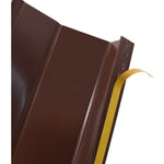 Door Finger Guard Protector - Front Side - 1950mm - Brown - tradefit - 9