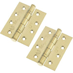 PVD Brass Fire Door Hinges - 4 Inch/102mm - Grade 13 Steel Ball Bearing - Pack 2 - tradefit - 2