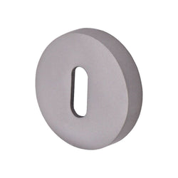Keyhole Cover Escutcheon Standard Key Pattern - 52 x 8mm - Satin Stainless Steel - tradefit