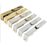 Lever Action Flush Bolt BRITISH HEAVY PATTERN - Polished Nickel - 250x19mm - tradefit - 3