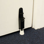Foot Operated Door Holder - 120mm - Matt Black - tradefit - 6