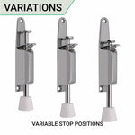 Foot Operated Door Holder - 120mm - Polished Chrome - tradefit - 2