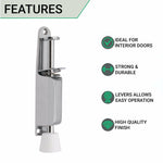 Foot Operated Door Holder - 120mm - Polished Chrome - tradefit - 5