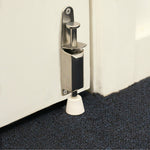 Foot Operated Door Holder - 120mm - Satin Chrome - tradefit - 6