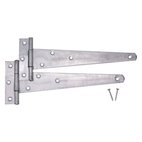 Medium Tee Door and Gate Hinge - 16 inch - Galvanised - tradefit - Featured Image