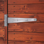 Medium Tee Door and Gate Hinge - 18 inch - Galvanised - tradefit - 4