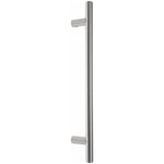 Guardsman Entrance Pull Handle - Bolt Fix - 800 x 32mm 600mm c/c - Satin Stainless - tradefit - 1